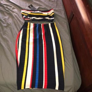 Matching skirt set